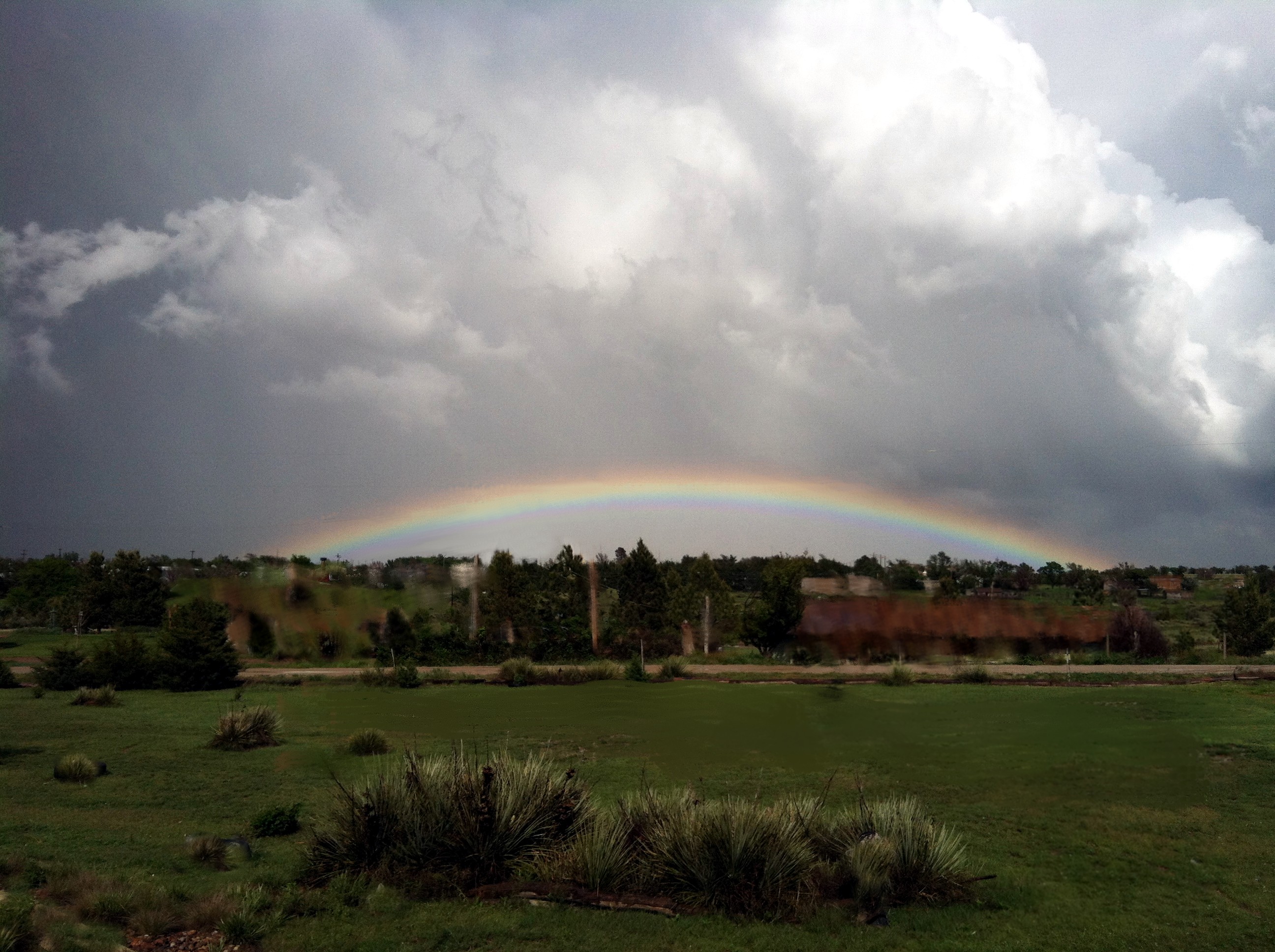 Rainbow on the Plains